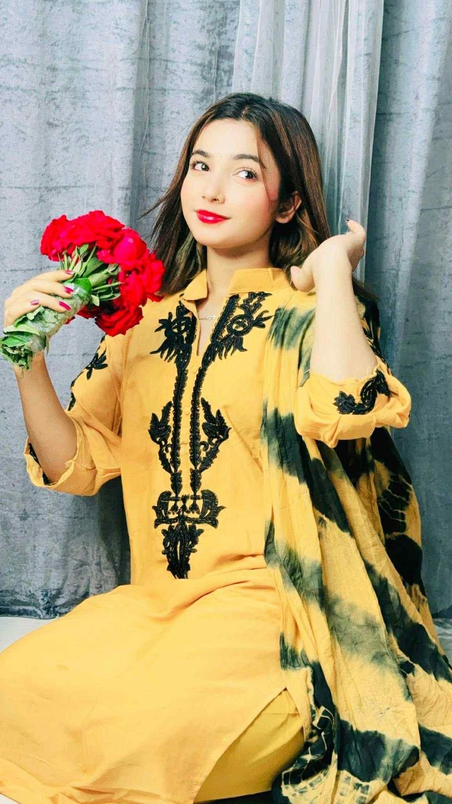 jorget embroidery work 3 piece